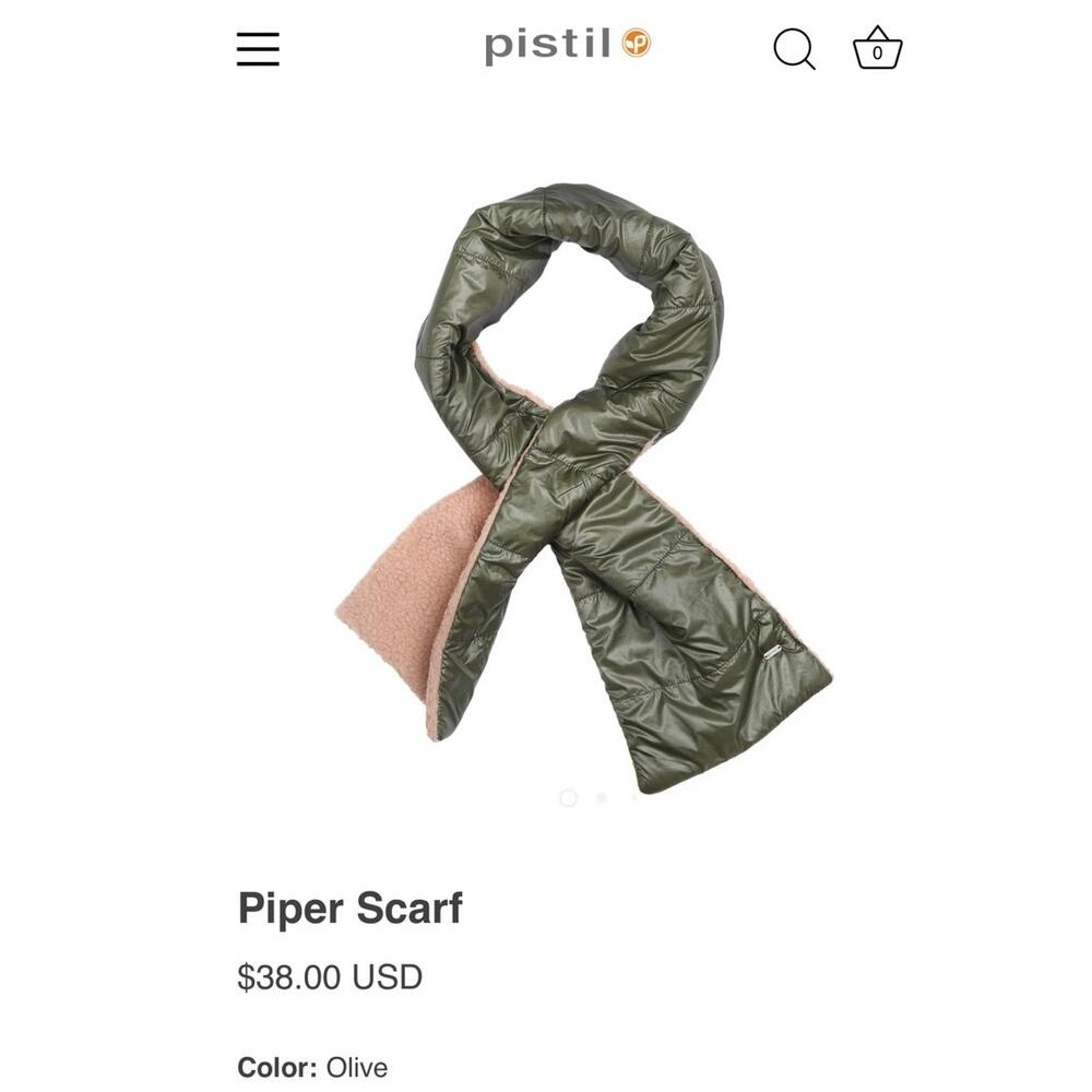 Pistil Piper Scarf in Olive